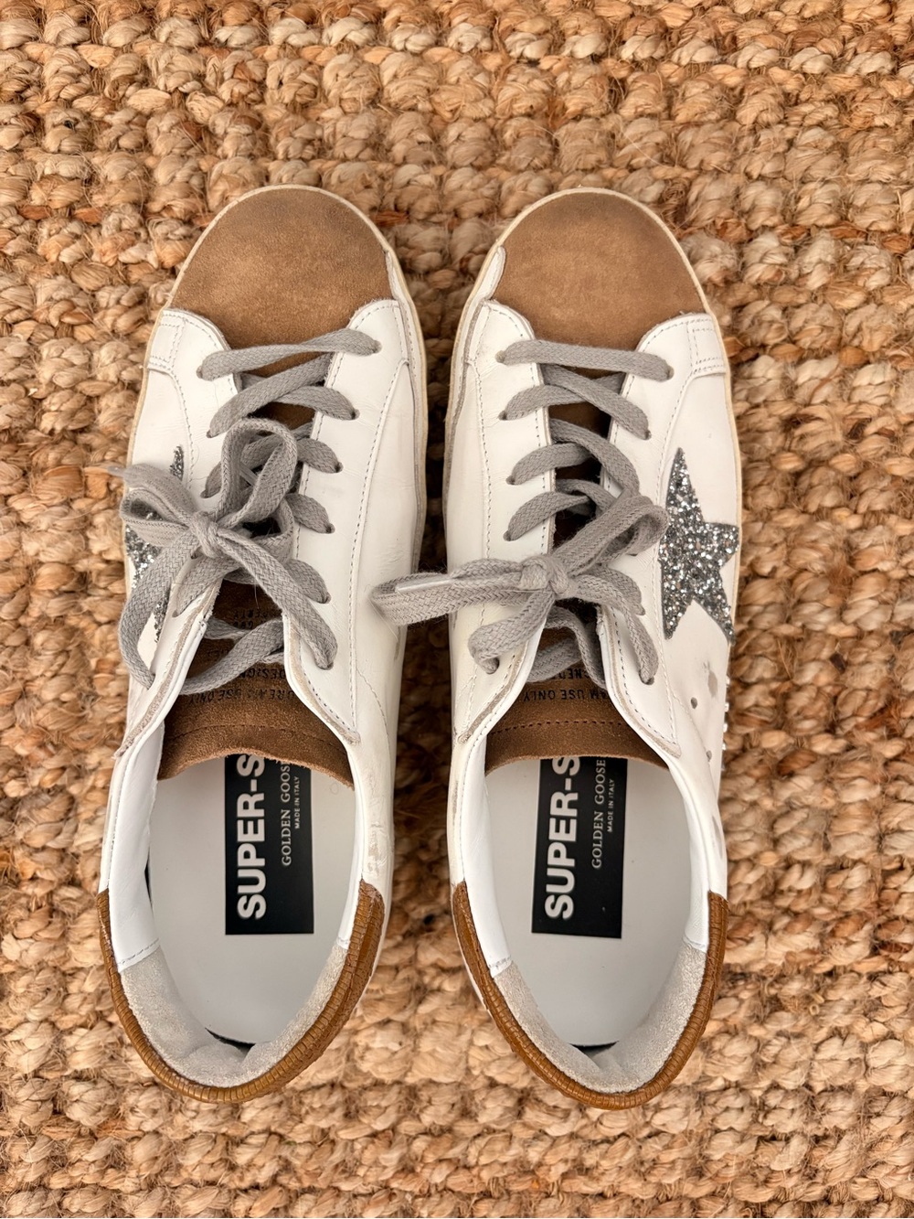 Golden Goose Deluxe Brand Super Star Low-Top Sneakers